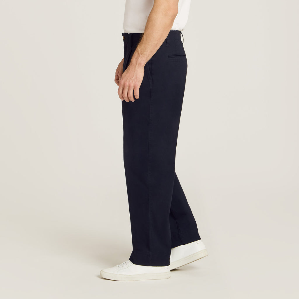 Wide Leg Chino Pants