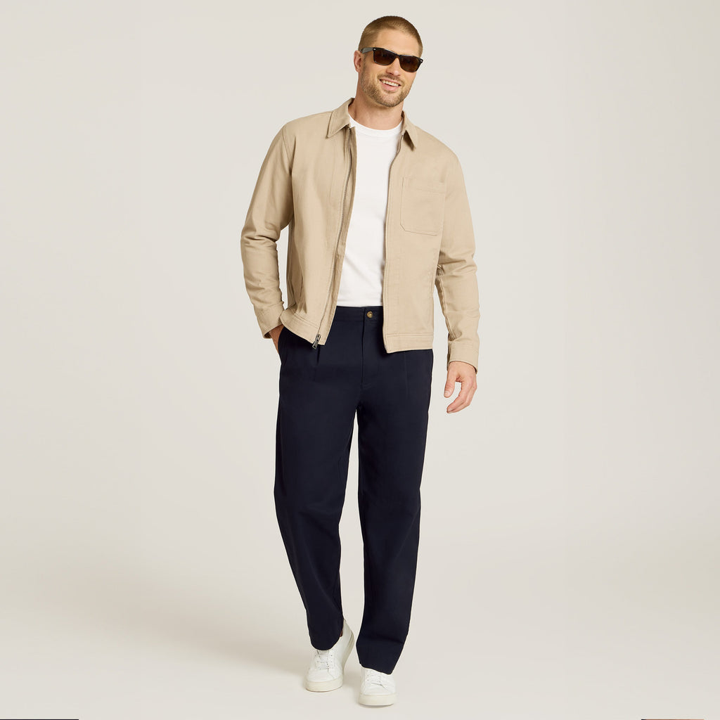 Wide Leg Chino Pants