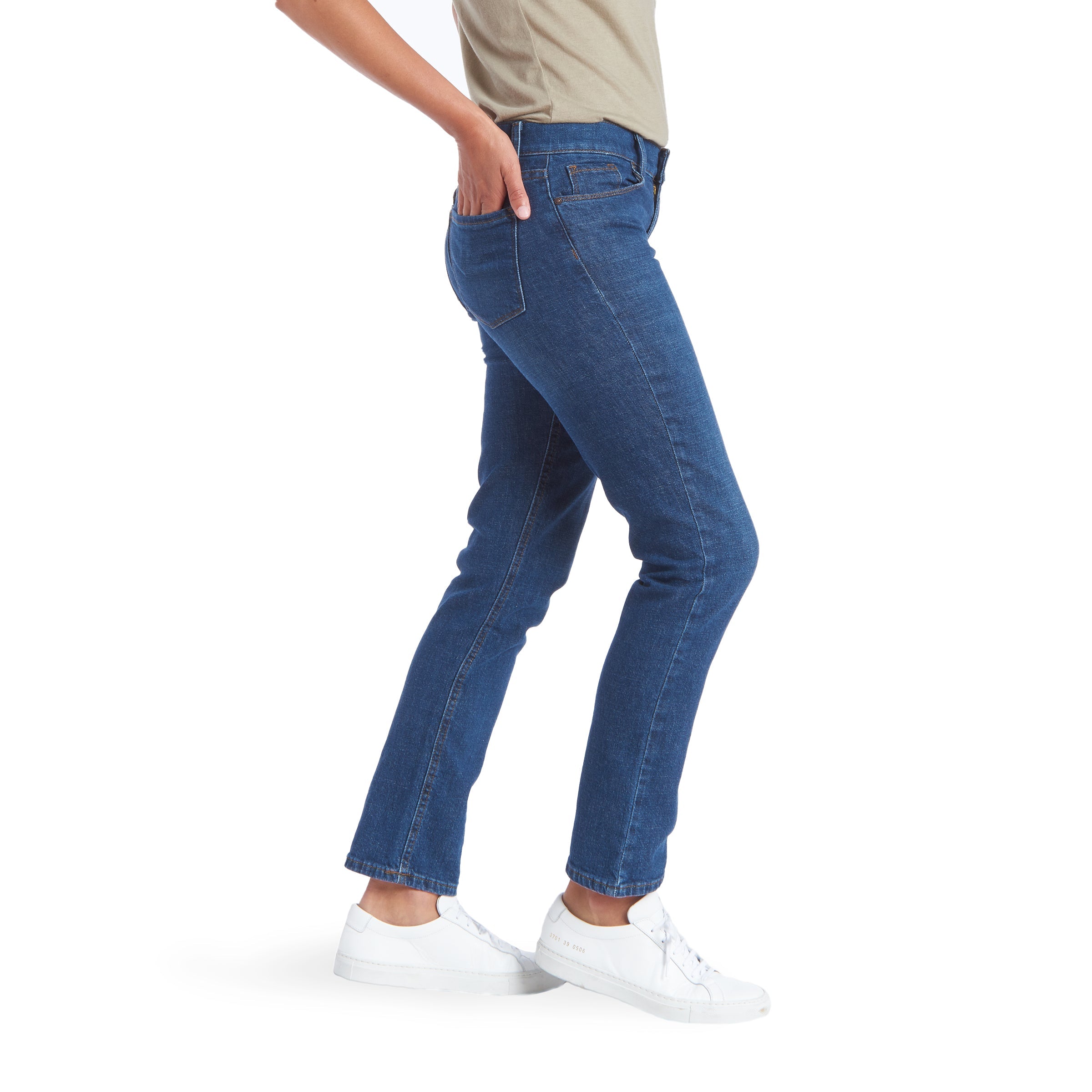 Mid Rise Slim Straight Charlton Jeans