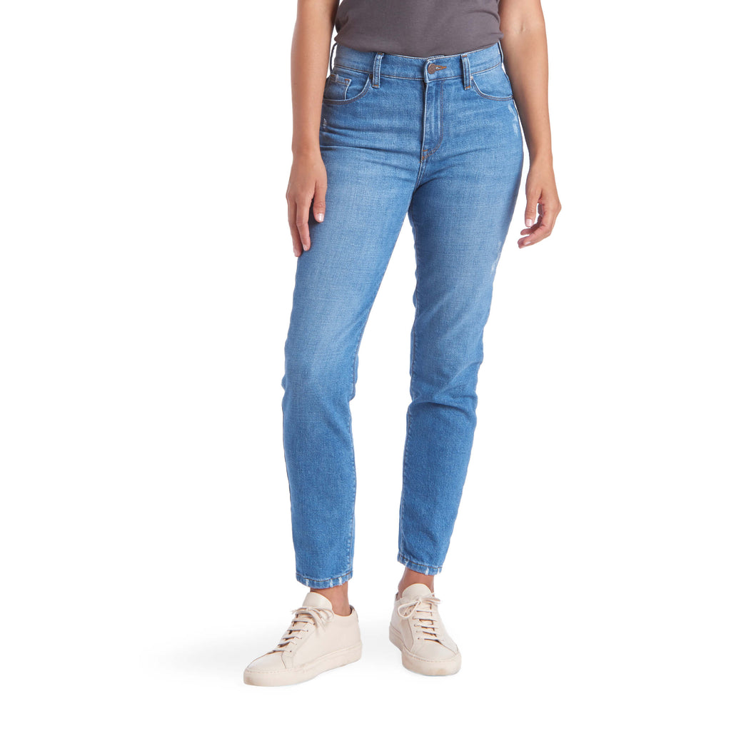 High Rise Mom Charlton Jeans