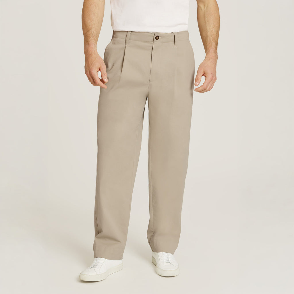 Wide Leg Chino Pants