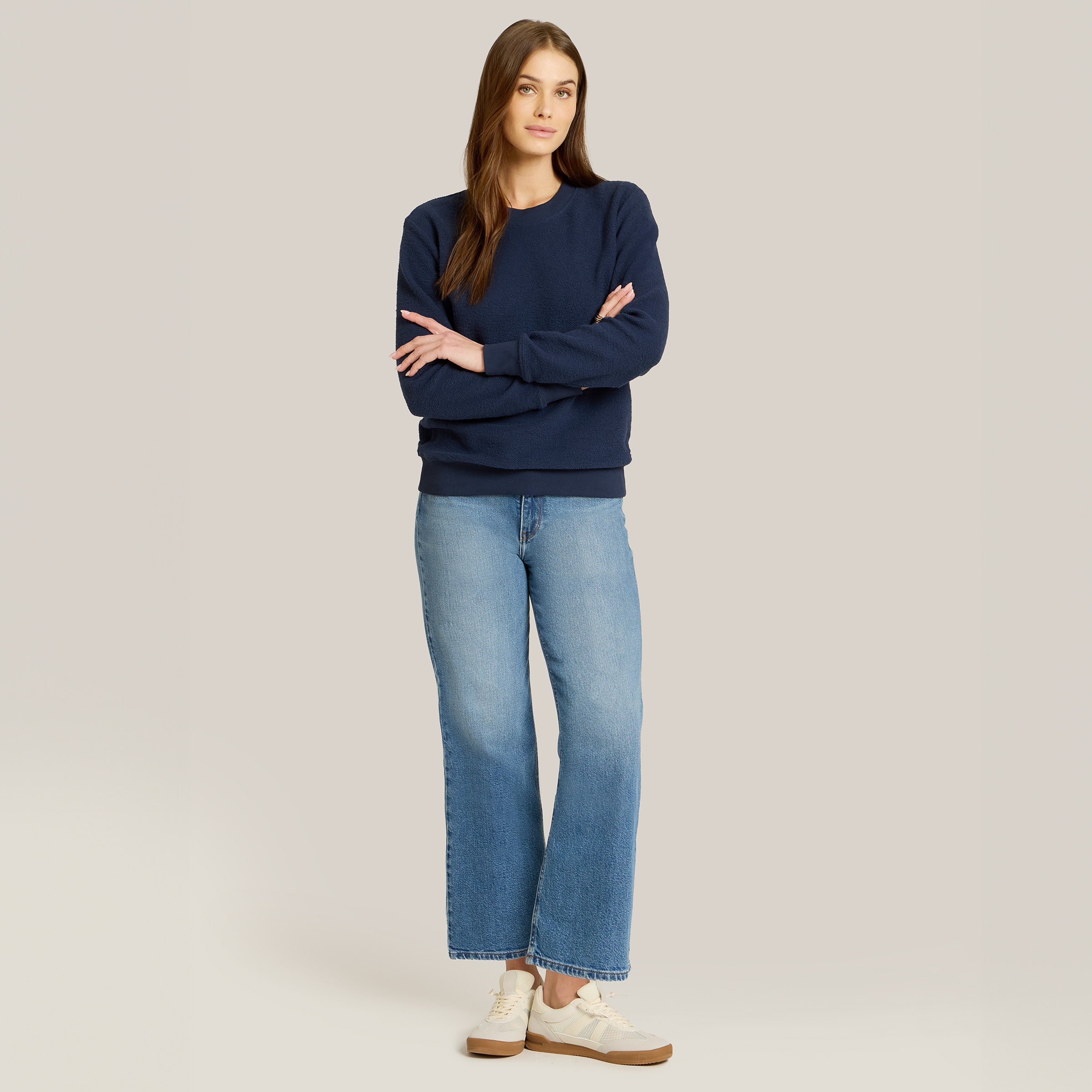 High Rise Cropped Straight Leg Gilmore