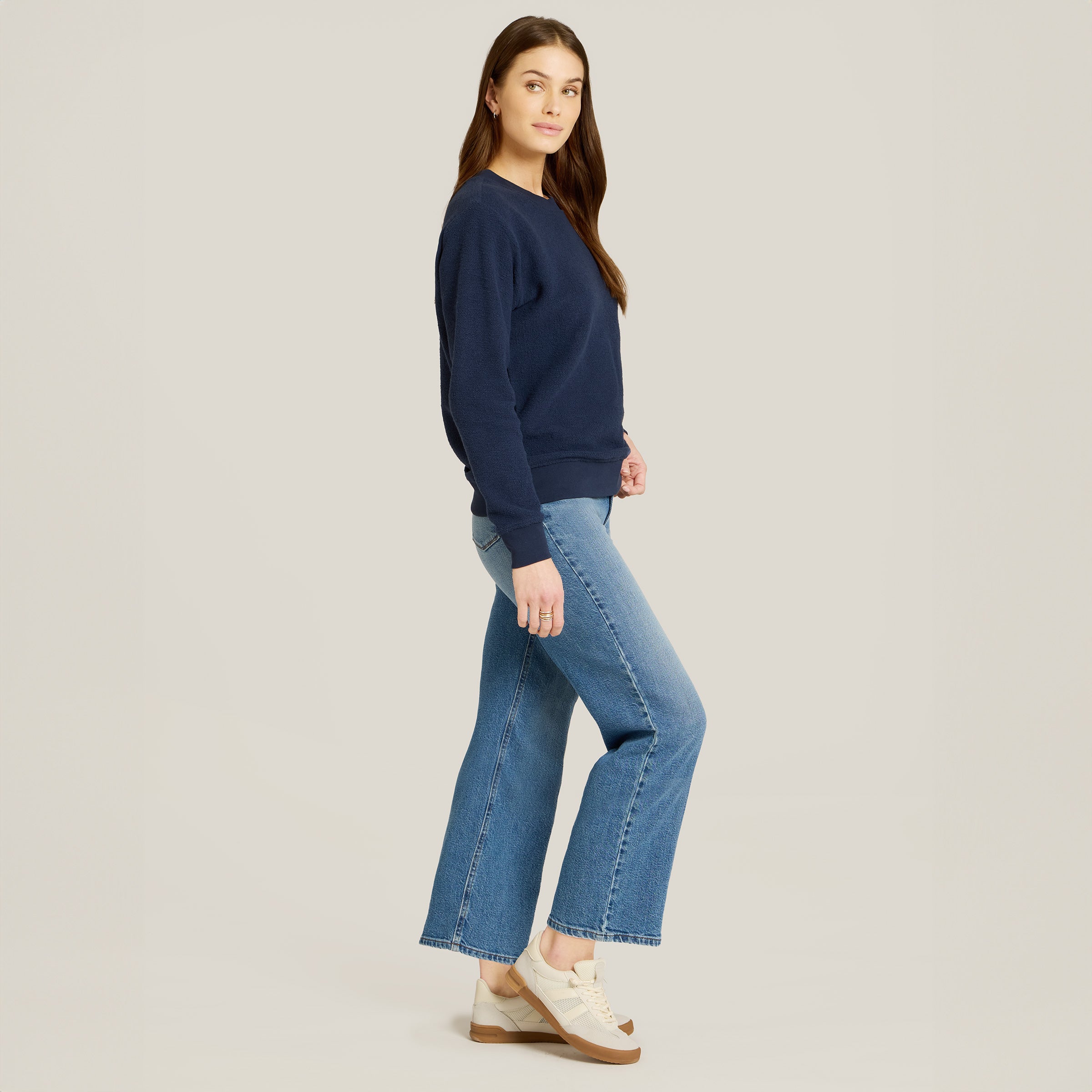 High Rise Cropped Straight Leg Gilmore