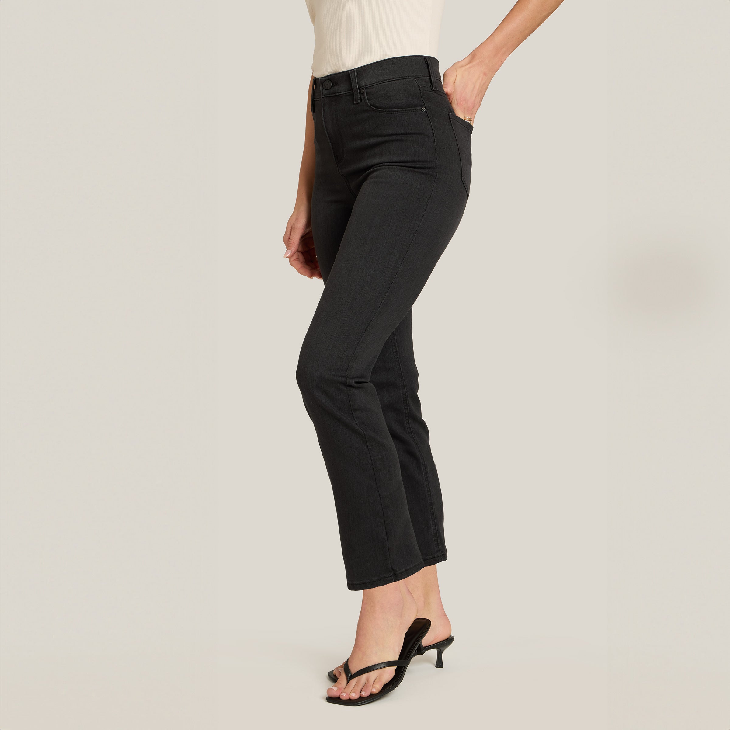High Rise Miniboot Ankle Orchard Jeans