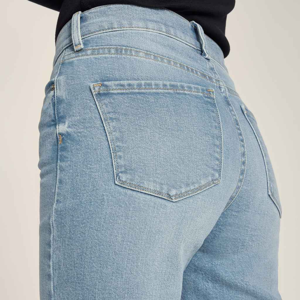 High Rise Wide Leg Hubert