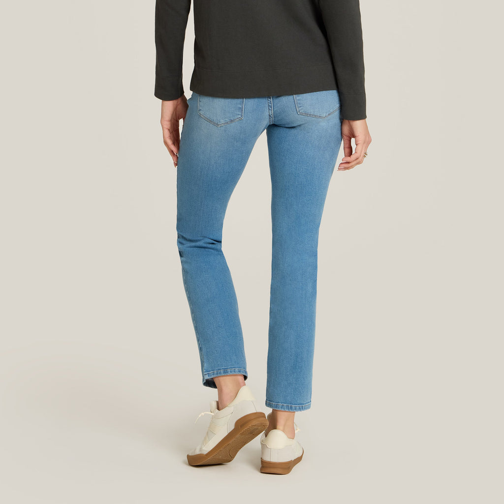 Mid Rise Slim Straight Logan Jeans